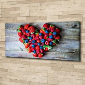 Imprimare tablou canvas Inima de fructe