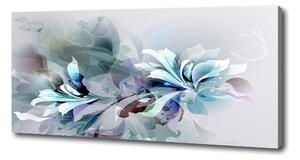 Imprimare tablou canvas flori abstracte