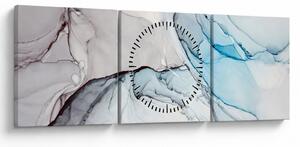 Tablou abstracției (cu ceas) (90x30 cm)
