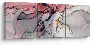 Tablou abstractie (cu ceas) (90x30 cm)