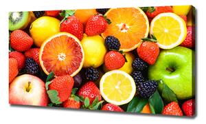 Print pe pânză fructe colorate
