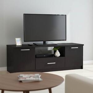 Comoda TV Olivora, culoare wenge, 144 x 39 x 50.5 cm