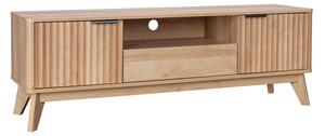 Comoda TV Hameva din MDF, nuanta naturala, 145 x 39.5 x 49 cm
