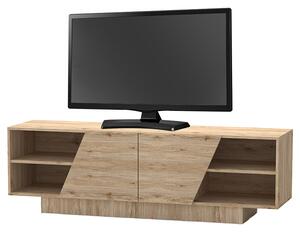 Comoda TV Stevira, culoare sonoma, 160 x 40 x 50 cm