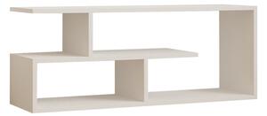 Comoda TV Waldor, din melamina, culoare alb, 100 x 29.5 x 40 cm