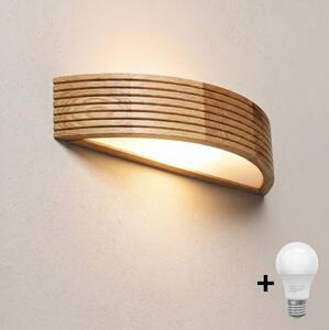 Brilagi - Aplica LED CARVALHO MODERN 1xE27/60W/230V stejar
