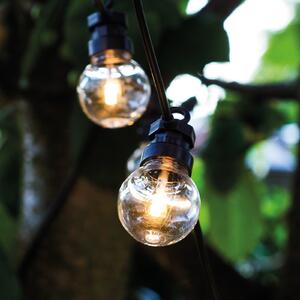 Sirius Set de pornire pentru ghirlandă luminoasă LED Lucas, transparentă, 10 becuri,, Multicolor, Plastic