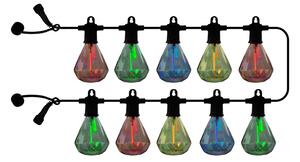 Sirius Ghirlandă luminoasă LED Marcus, muti, set de extensie. 10 becuri., Multicolor, Plastic