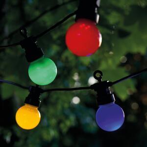 Sirius Set de pornire cu ghirlandă luminoasă LED Lucas, colorată, 10 becuri,, Multicolor, Plastic