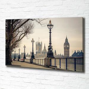 Imprimare tablou canvas Londra toamna
