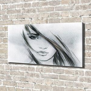 Tablou pe pânză canvas Portret de femeie