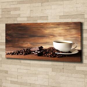 Tablou pe pânză canvas Cafea si ciocolata