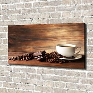 Tablou pe pânză canvas Cafea si ciocolata