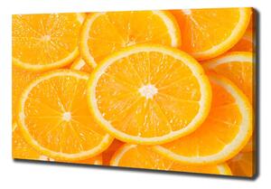 Imprimare tablou canvas felii de portocale