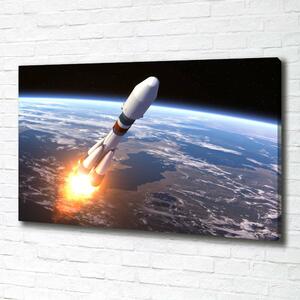 Pictură pe pânză Rachetă spațială