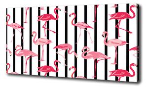 Pictură pe pânză baruri Flamingos