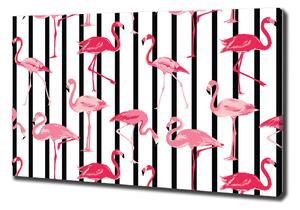 Pictură pe pânză baruri Flamingos