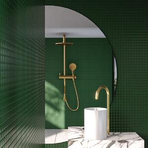 Oglindă cu LED Semilunară Modernă - Iluminare Eleganta pentru Baie A221 | dreapta