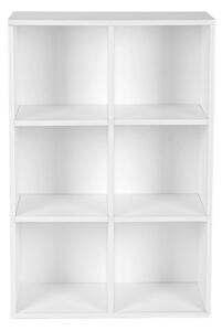Biblioteca Vasagle Alb 97.5x65.5x30 cm