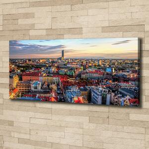 Tablou pe pânză canvas Panorama Wroclaw
