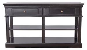 Consolă Josephine 140x38x80cm black