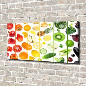 Pictură pe pânză Fructe si legume