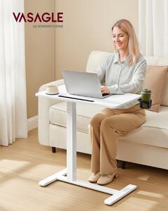 Masuta de laptop Vasagle Alb 70x40x102 cm