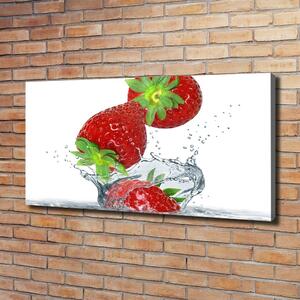 Imprimare tablou canvas care se încadrează căpșuni