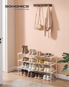 Pantofar modular Songmics Alb perlat 92x30x55 cm