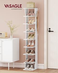 Pantofar Vasagle Alb 26.5x30x147 cm