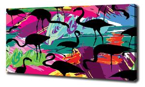 Tablou canvas Flamingos