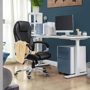 Scaun de birou Songmics Negru 67x67.3x126 cm