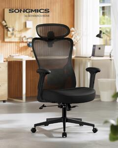 Scaun de birou Songmics Negru 67x70x119 cm