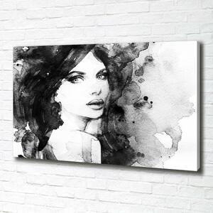 Imprimare tablou canvas femeie portret