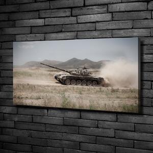 Tablou pe pânză canvas Tank în deșert