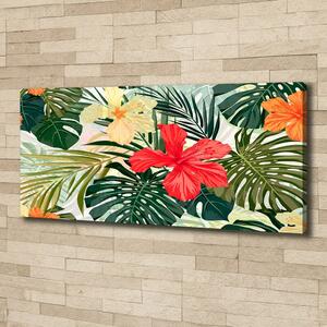 Tablou canvas flori Hawaii