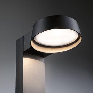 Paulmann Capea Grand, antracit 65 cm aluminiu IP44 bornă luminoasă LED, Negru, Aluminiu, Modern