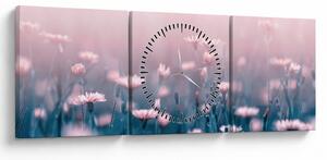 Tablou - Plante din pădure (cu ceas) (90x30 cm)
