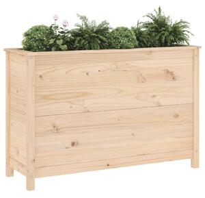 Strat înălțat de grădină, 119,5x40x78 cm, lemn masiv de pin