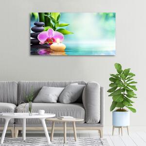 Print pe canvas bambus orhidee