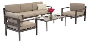 Garden Point Porto Coffee 5 set de mobilier de grădină maro