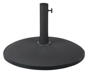 Baza pentru umbrela, Model , culoare negru, ciment, D58 cm