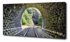 Print pe pânză tunel feroviar