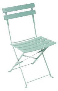 Set de 2 Scaun de Exterior/Bistro, verde deschis, 42x46x82 cm