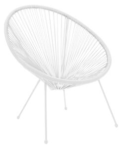 Scaun de Gradina Acapulco, alb, 68.5x74.5x84 cm