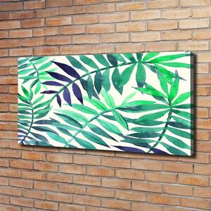 Imprimare tablou canvas frunze tropicale