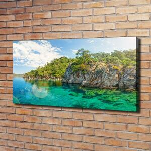 Imprimare tablou canvas Lagună albastră