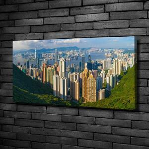 Tablouri tipărite pe pânză Hong Kong panorama