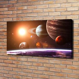 Tablou pe pânză canvas Sistem solar