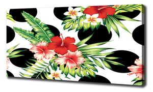 Print pe pânză flori Hawaii